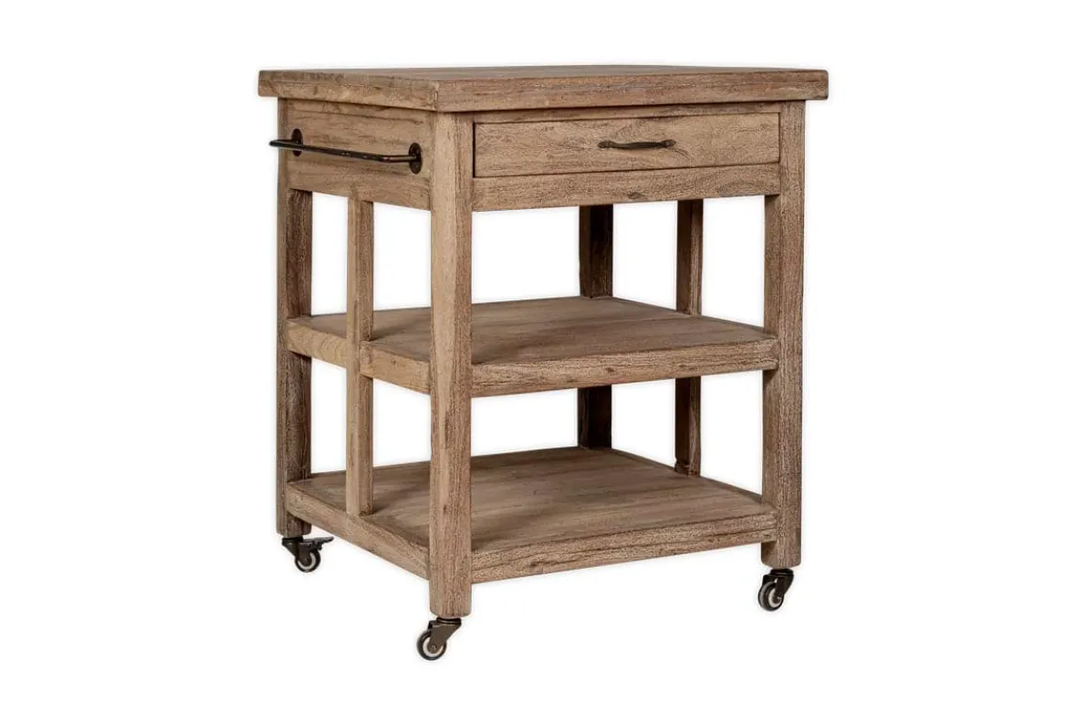 Tivu Reclaimed Wood Butchers Block - Natural
