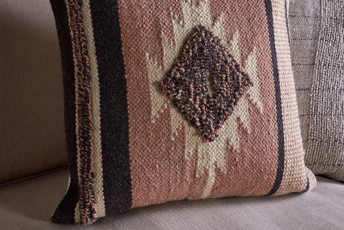 Tussi Mara Cushion Cover - Dusty Pink