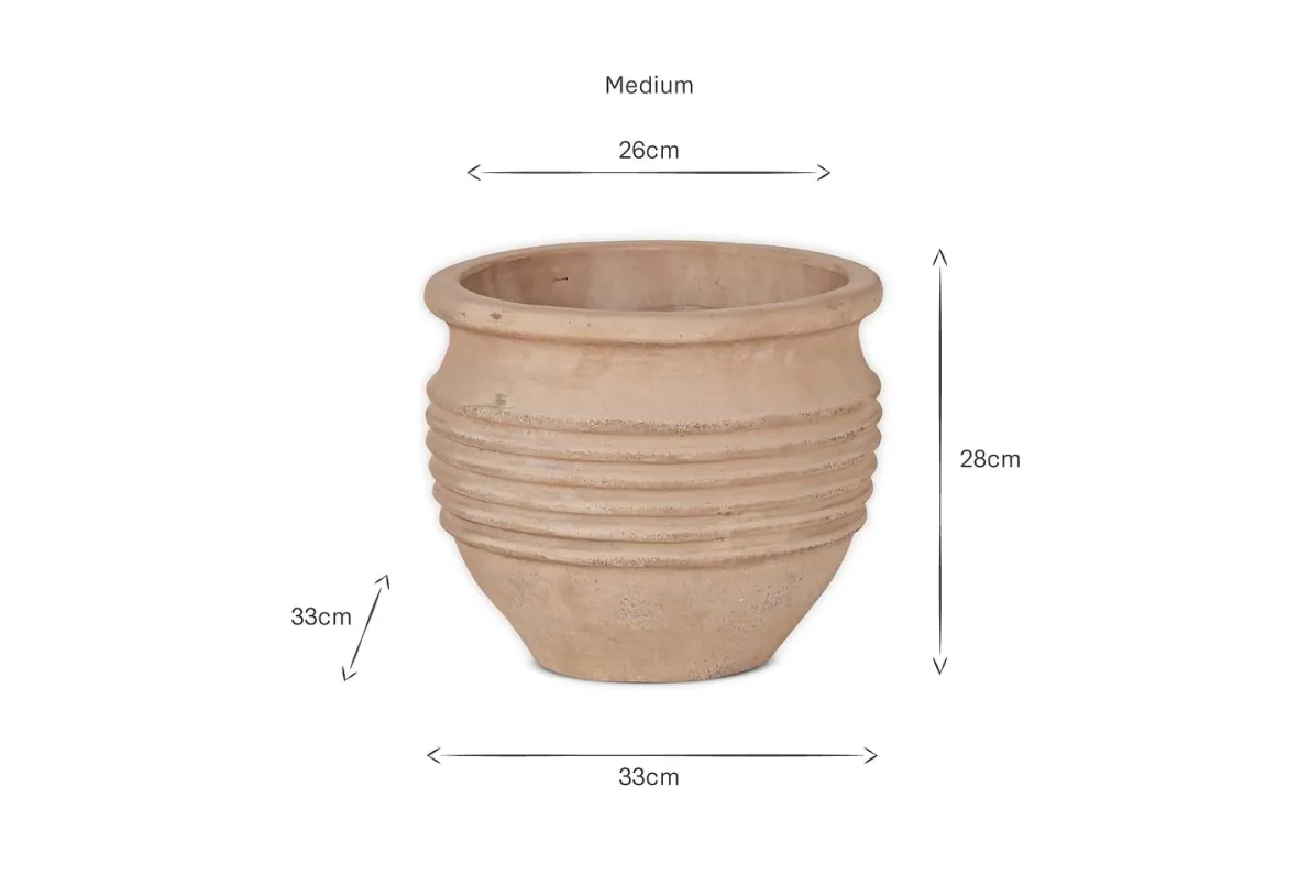 Ullu Terracotta Planter - Terracotta