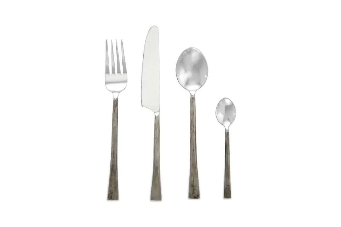 Usa Cutlery Set - Brushed Silver (Set of 16)