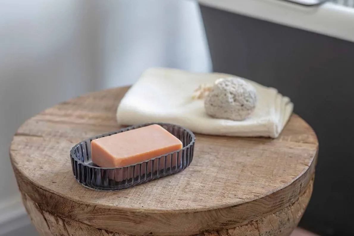 Valeska Recycled Glass Soap Dish
