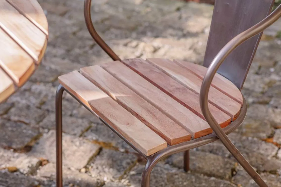 Vivika Outdoor Dining Chair - Natural