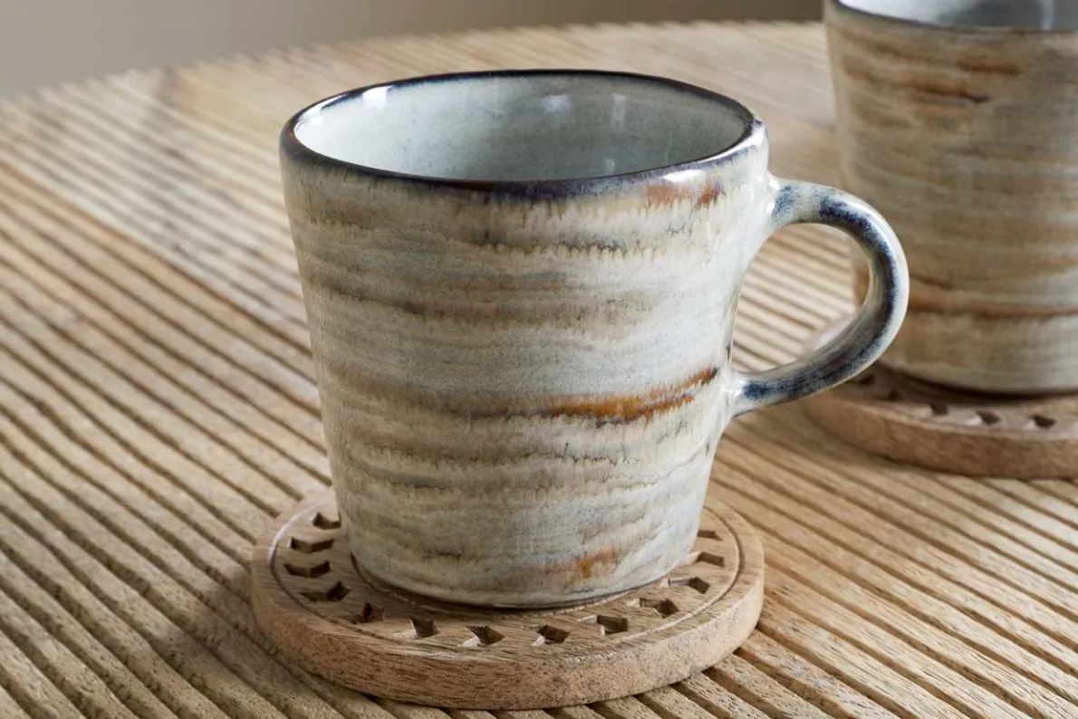 Vizo Mugs - Grey (Set of 2)