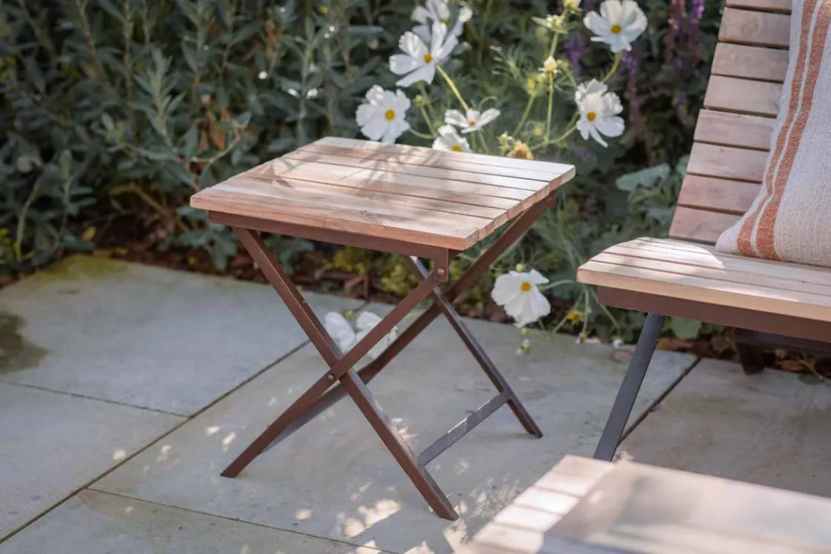 Yatin Outdoor Side Table - Natural