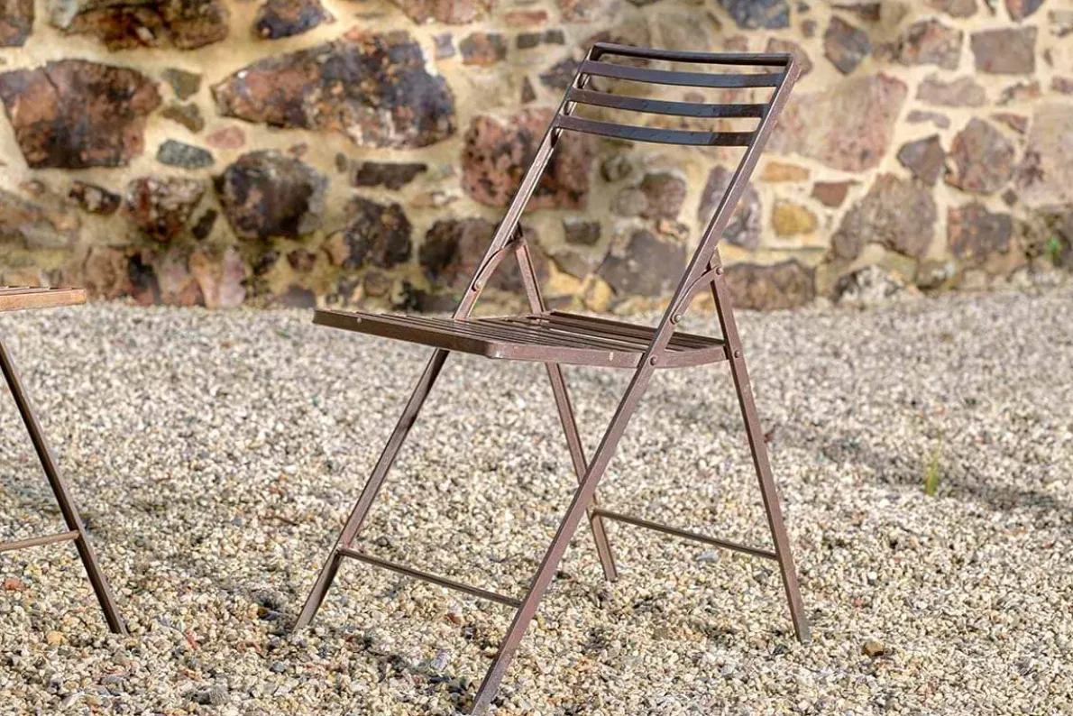 Yealme Iron Bistro Chair